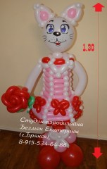 кошка-изшаров-брянск-фигуры-из-шаров-брянск-безмен-екатерина-шар-32