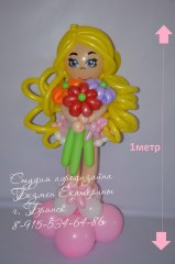 кукла-из-шаров-девочка-из-шаров-брянск-фигуры-для-девочек-из-шаров-брянск-безмен-екатерина-брянск-доставка-подарка-брянск